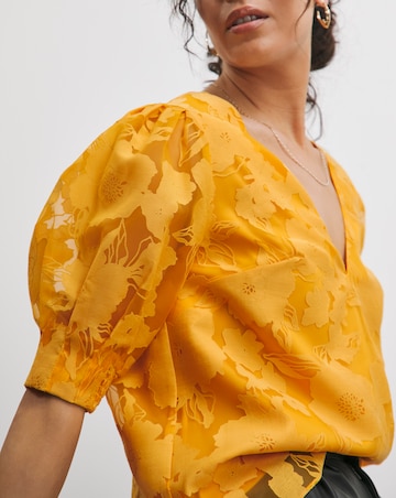 Joanna Hope Burnout Blouse