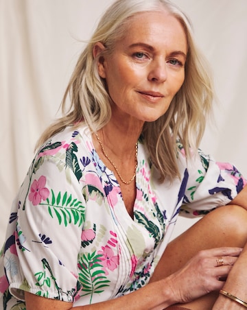 Julipa Pintuck Blouse