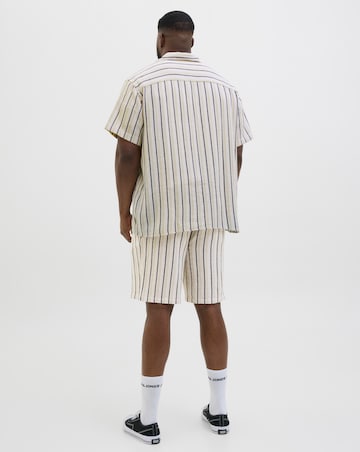 Jack & Jones Coba Stripe Short - Natural