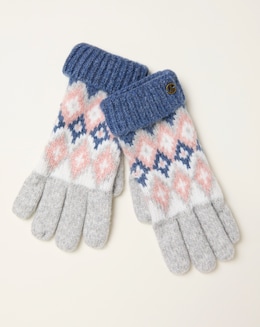 Fatface Frankie Fairisle Glove