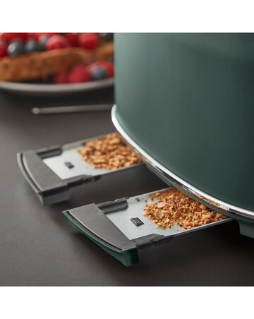 Tower Renaissance 4 Slice Green Toaster