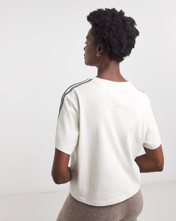 adidas 3 Stripe Crop Top