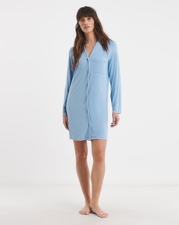 Figleaves Picot Trim Night Shirt