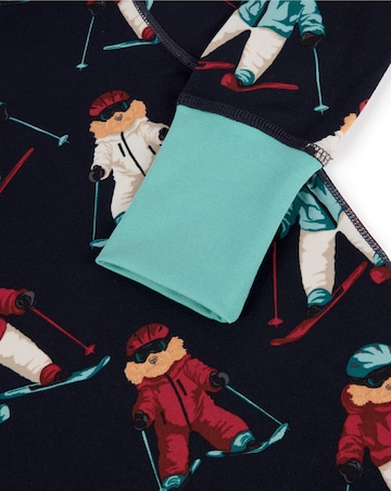 Chelsea Peers Skiing Dog Family Pyjama Set Kids