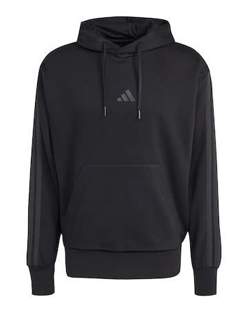 adidas 3 Stripes Fleece Hoodie