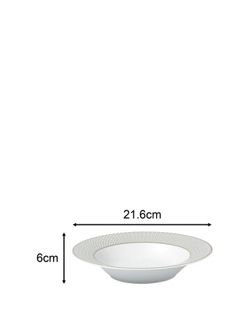Waterside Diamond 20 Piece Dinner Set