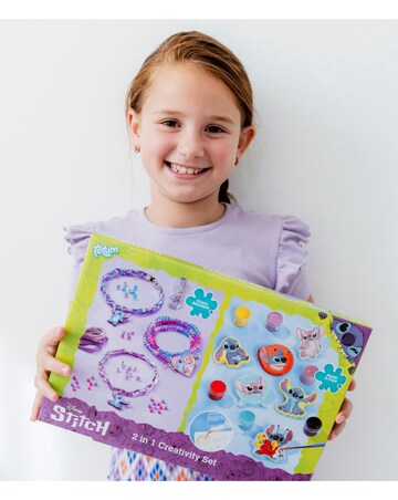 Disney Stitch 2 in 1 Creativity Set