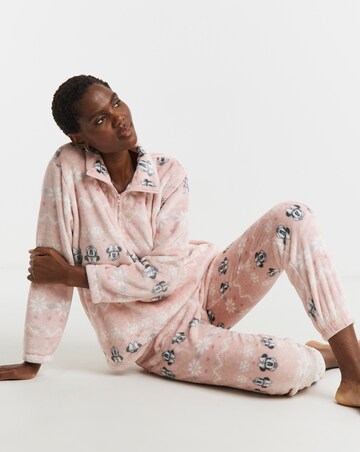 Mickey Mouse Fleece Pyjama Lounge Set
