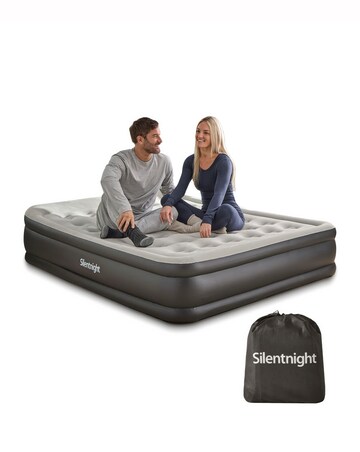 Silentnight Ultimate Deep Sleep High-Rise Airbed with Electric Pump - Single