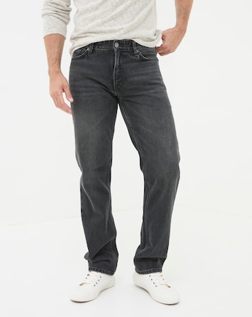 FatFace Washed Denim Jean - Black