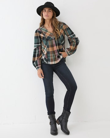 Fatface Lara Check Blouse