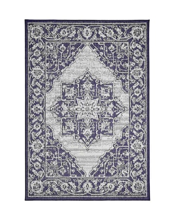 Gel Backed Medallion Rug