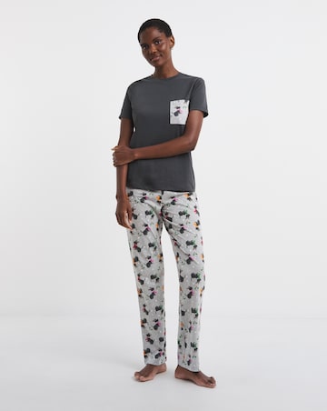 Pretty Secrets Value Christmas Scotty Dog Pyjama Set