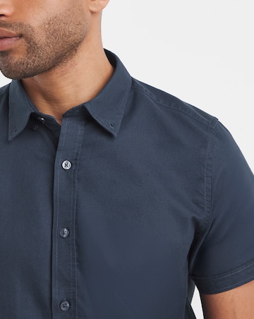 Short Sleeve Oxford Shirt Regular Fit