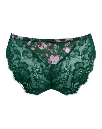 Pour Moi Bliss Brazilian Knicker Forest Floral