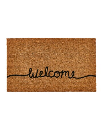 My Mat Coir Welcome Doormat