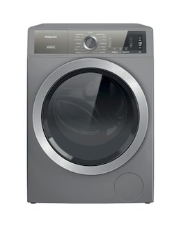 Hotpoint H899ADSGPOWERUK, 9kg, 1400rpm Washing Machine - Silver + Installation