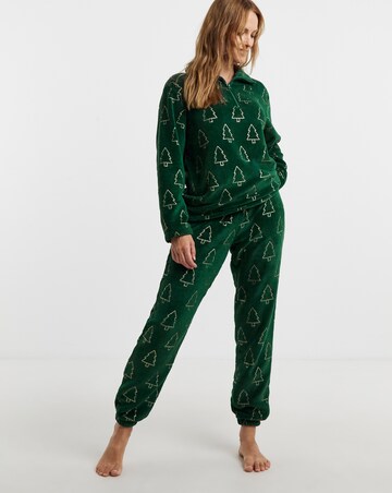 Pretty Secrets Quarter Zip Fleece Twosie