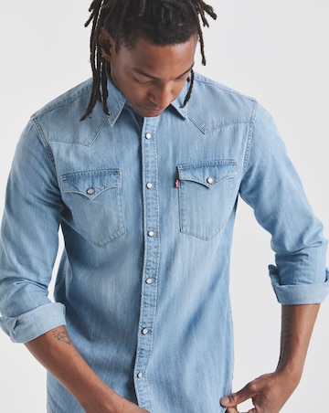Levi's Barstow Western Standard Shirt - Light Indigo