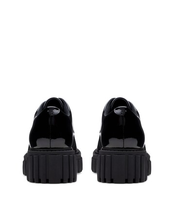 Clarks Page Patent Leather Lace Up Shoe Standard Fit