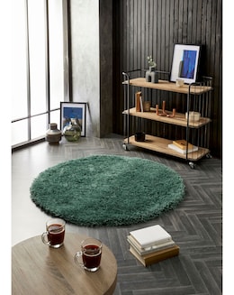 Chicago Shaggy Circle Rug
