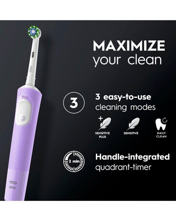 Oral-B Vitality Pro Purple Electric Toothbrush