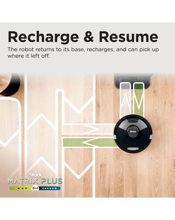 Shark Matrix Plus 2-in-1 RoboVac & Mop RV2620WDUK