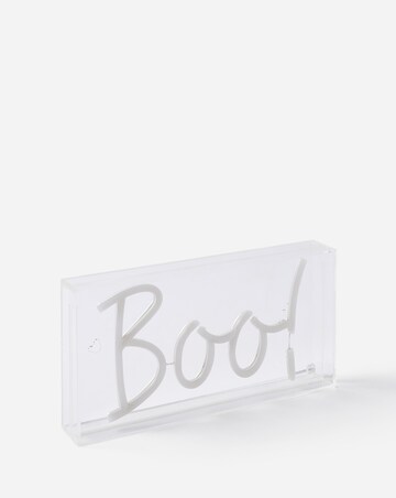 Boo Neon Sign