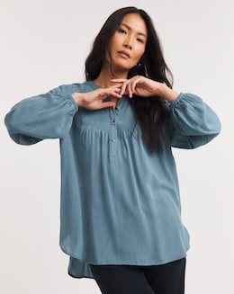 Julipa Pintuck Blouse