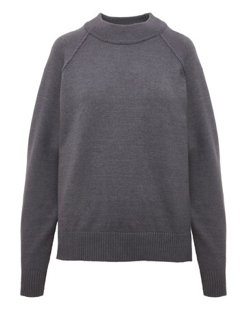 Anthology High Neck Raglan Sleeve Jumper