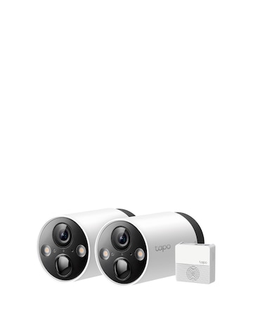 TP-Link Tapo C420S2 4MP Outdoor Battery Powered 2 Pack Cameras + Hub