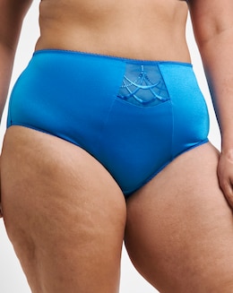 Elomi Cate Full Fit Knicker Blue