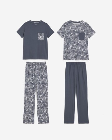Value (2 Pack) Pyjama Sets Palm Print