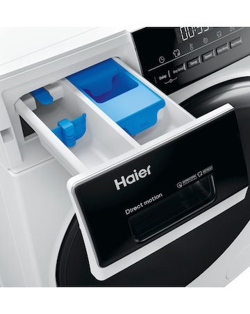 Haier i-Pro Series 3 HWD100-B14939 10kg/6kg Washer Dryer - White + installation