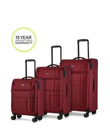 Rock Tokyo 3pc Suitcase Set
