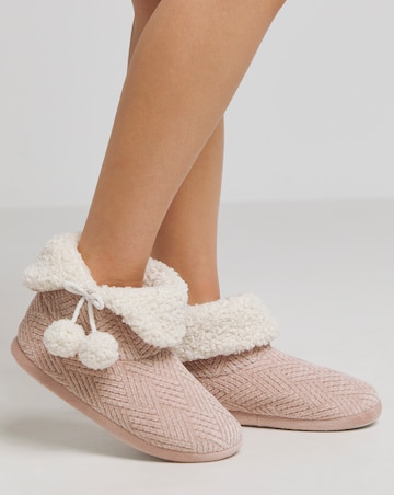 Dory Slipper Boots Extra Wide EEE Fit
