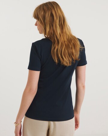 Pure Cotton 2 Pack V Neck T-Shirts
