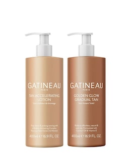Gatineau Tan Accelerating Lotion and Golden Gradual Tan Duo Worth 74 pounds