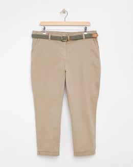 Julipa Chino Trouser With Belt