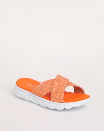 Cushion Walk Crossover Mule Sandal E Fit