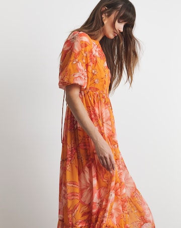 Joanna Hope Lace Up Maxi Dress