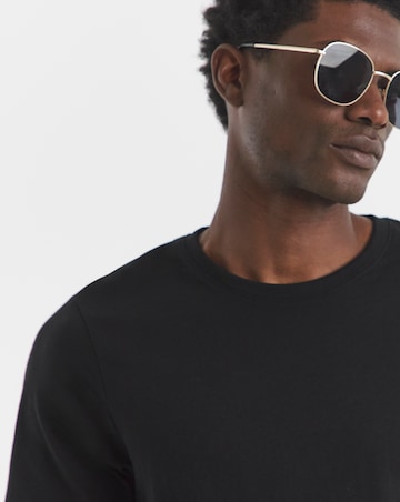 2 Pack T-Shirts Long Length- Black/Navy