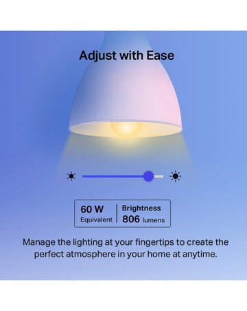 TP-Link Tapo smart Wi-Fi Light multi-color Bulb B22