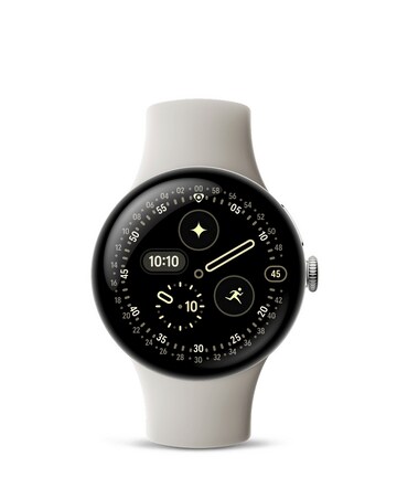 Google Pixel Watch 4 Wi-Fi 41mm - Porcelain/Silver