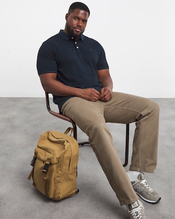 Jack & Jones Paulos Tipped Polo - Navy
