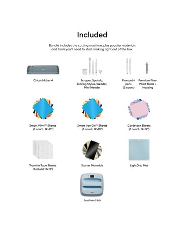 Cricut Maker 4 Ultra Bundle