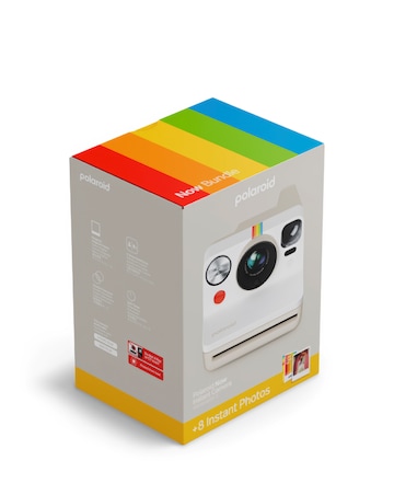Polaroid Now Gen 3 Instant Camera - Everything Box - Pebble White