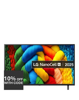 LG 43NANO80A6B 43in NanoCell AI 4K Smart TV
