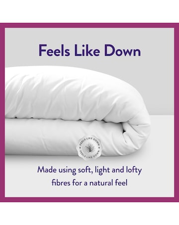 Slumberdown Feels Like Down 13.5 Tog Duvet