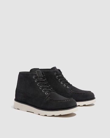 Timberland Britton Mills Mid Lace Chukka Suede Boot - Black